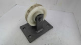 Rhombus Rollen Wheel With Base 4 1/2" Wheel