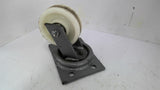 Rhombus Rollen Wheel with Swivel Base 4 1/2" Wheel