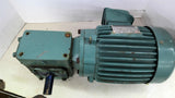 TECO FD236010001 Gear Motor 1 1/2 HP 230/460 Volts 1800 Rpm 10:1 Ratio