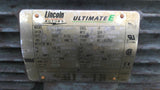 Lincoln CCF4B10T61AP21 10HP AC Motor 1800 Rpm 4P 3PH 215TF 208/230/460V TEFC