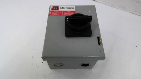Cutler Hammer DR361UG Enclosure 600v 32 Amps