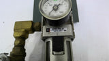 SMC NAW3000-N03BG-X64 Filter Regulator with Nycoil Valve