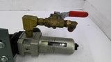 SMC NAW3000-N03BG-X64 Filter Regulator with Nycoil Valve