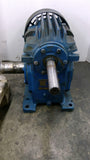 Cleveland 40-RF 89A Worm Gear Speed Reducer 6:1 Ratio 820 RPM 6.7 HP