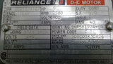 Reliance 1KF581974-UM 5Hp DC Motor 2500 Rpm SC2113ATCZ 500A Volt 240 F Volt