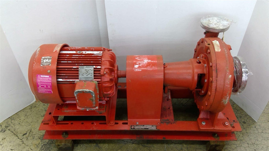 Bell & Gossett 2G 12 BF 15Hp 1750Rpm Pump 120 GPM 150 FT 175 PSI