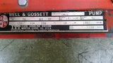 Bell & Gossett 2G 12 BF 15Hp 1750Rpm Pump 120 GPM 150 FT 175 PSI