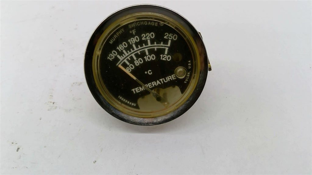 Murphy Swichgage A25TE-250-4-1/2 SR225 Temperature Gauge 250 Degree F