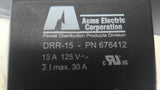 Acme Electric Corporation DRR-15 676412