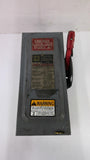 Square D H361 30 Amp Single Throw Fusible Safety Switch Type 1