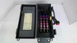 Square D H36IAWK 30 Amp Fusible Safety Switch 600 Volts 3R Enclosure