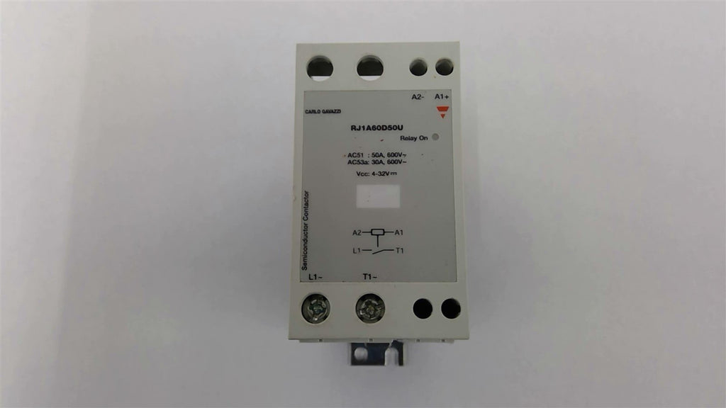 Carlo Gavazzi RJ1A60D50U Semiconductor Contactor 50 Amp 600 Volts