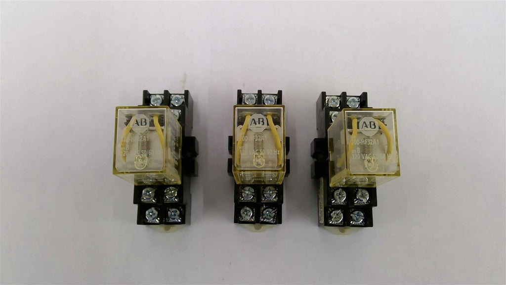 Allen-Bradley 700-HF32A1 Relay 120 Vac Lot Of 3