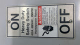 Siemens HNF365R Non-Fusible Safety Switch 400 Amp 600 Vac