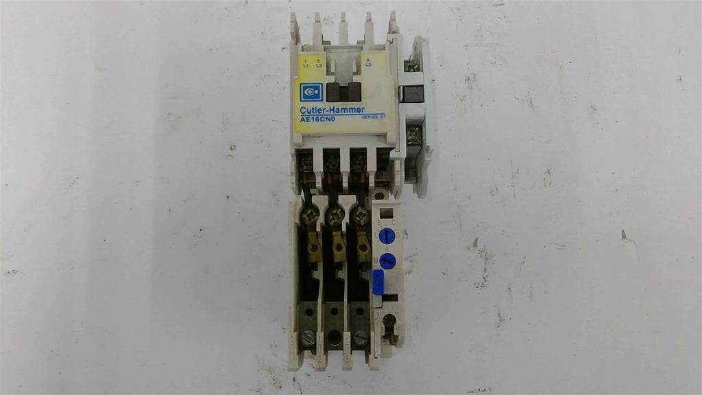 Cutler-Hammer AE16CN0 Contactor 7 1/2 HP 460 Volt 120V Coil