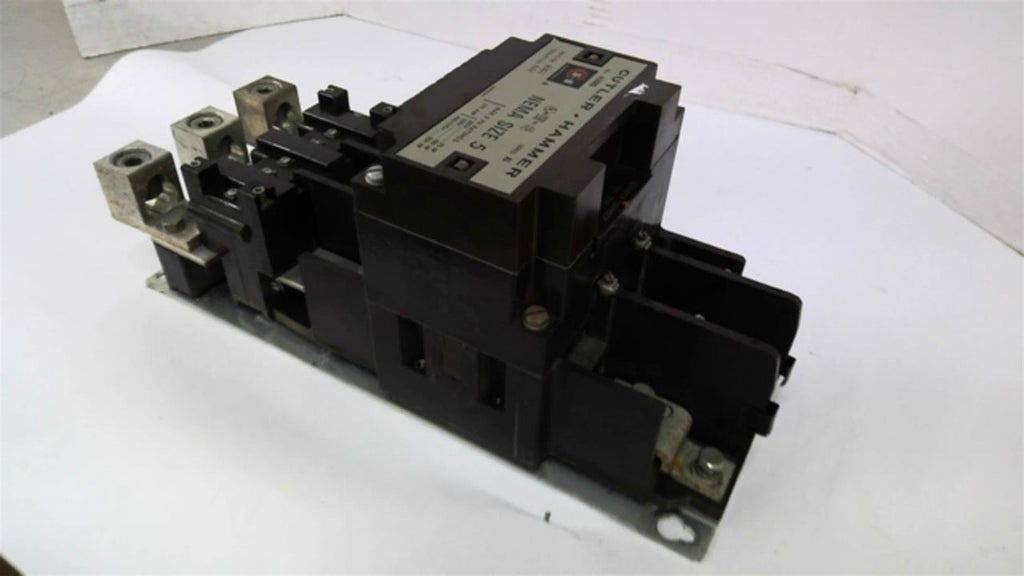 Cutler Hammer A10GNO Size 5 Starter 460 Volts 200 HP