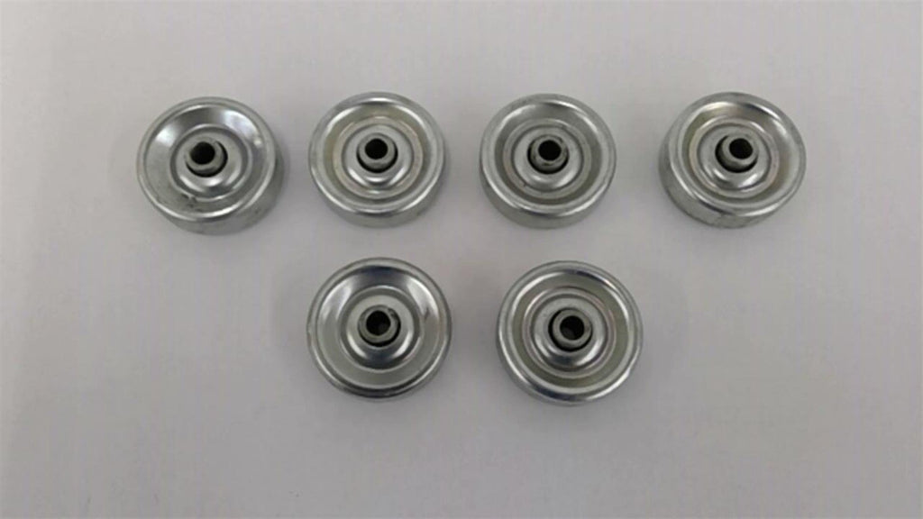 Wheels 1-7/8" x 5/8" x 5/16" Lot Of 6