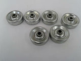 Wheels 1-7/8" x 5/8" x 5/16" Lot Of 6