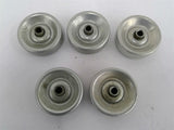 Wheels 1-7/8" x 5/8" x 5/16" Lot Of 5