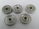 Wheels 1-7/8" x 5/8" x 5/16" Lot Of 5