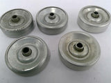 Wheels 1-7/8" x 5/8" x 5/16" Lot Of 5