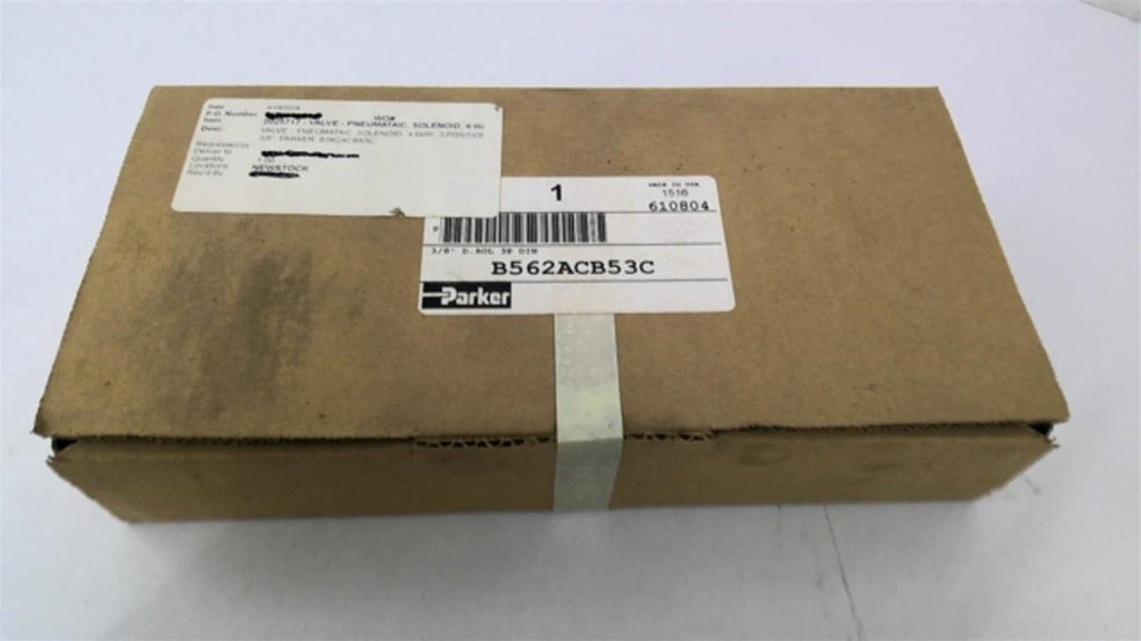 Parker B562ACB53C Air Control Valve 3/8"