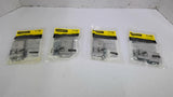 Stanley 81-0190 Double Magnetic Cabinet Catch Lot of 4