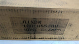 Dixon HSS 188 Hose Clamps Stainless Steel 9-3/8-12 1/4" Box of 100