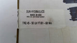 Sun Hydraulics WSJ 2LA1-A2 Manifold