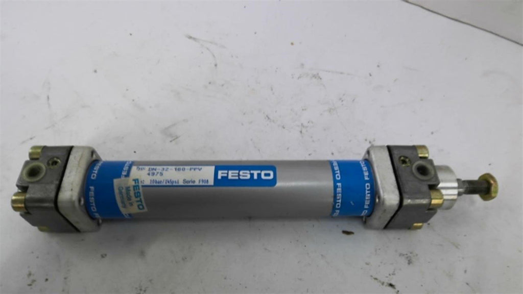 FESTO DN-32-160-PPV-4975 Pneumatic Cylinder 145 PSI