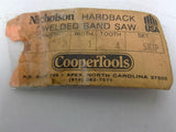 Nicholson Hardback Welded Band Saw 1-1/6" x 1 4 Tooth