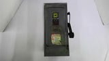 Square D H361 Heavy Duty Fusible Safety Switch 30 Amp 600 Volts