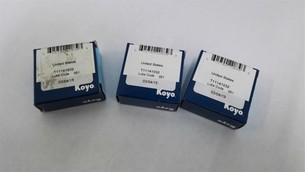 Koyo J-108PBL051 Bearing Lot Of 3