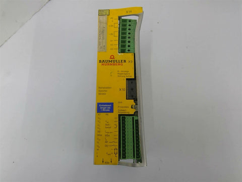 Baumuller Nurnberg Bus 3-15/30-30-002 Servo Drive 8869009