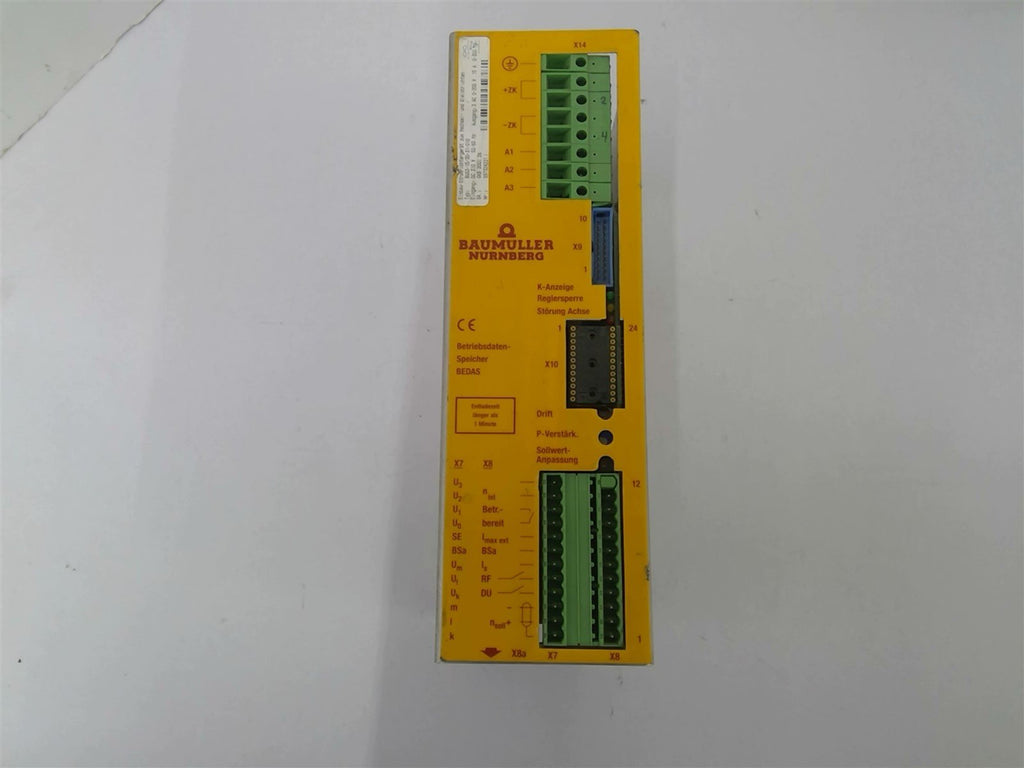 Baumuller Nurnberg Bus3-15/30-31-010 Servo Drive 310 VDC