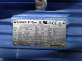 Crown Triton HKS215PR135R 10Hp AC Motor 3600Rpm 2P 215TC 230/460V TEFC 60Hz