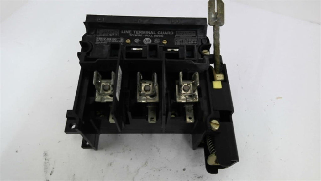 Allen Bradley 1494V-DS100 Line Terminal Guard 100 Amp 600 Vac