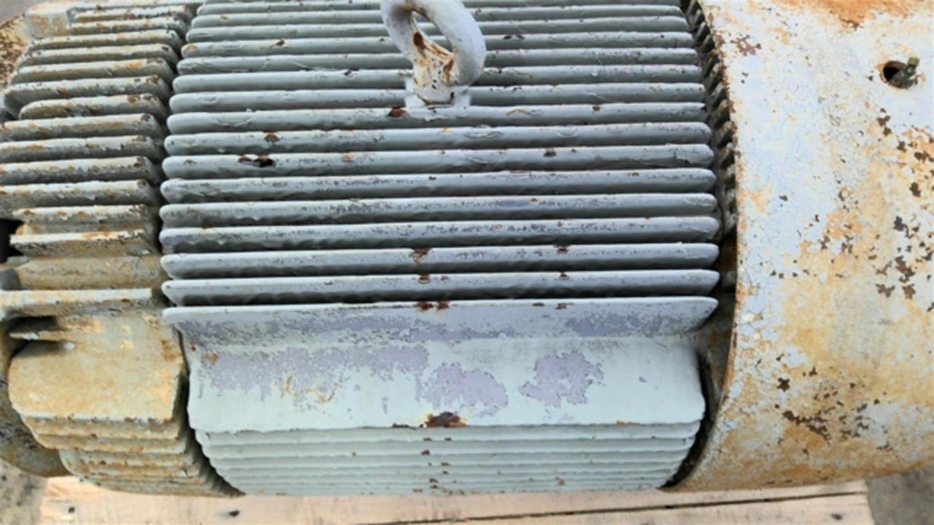 General Electric 5K4473K353 150HP AC Motor 1200 RPM 6P 3PH 447T 460V