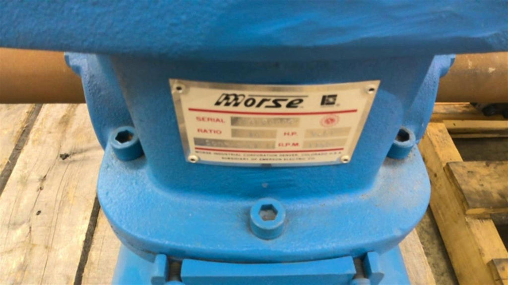 Morse J94MQ0004 20:1 Ratio Gear Reducer 9.61 Input Hp
