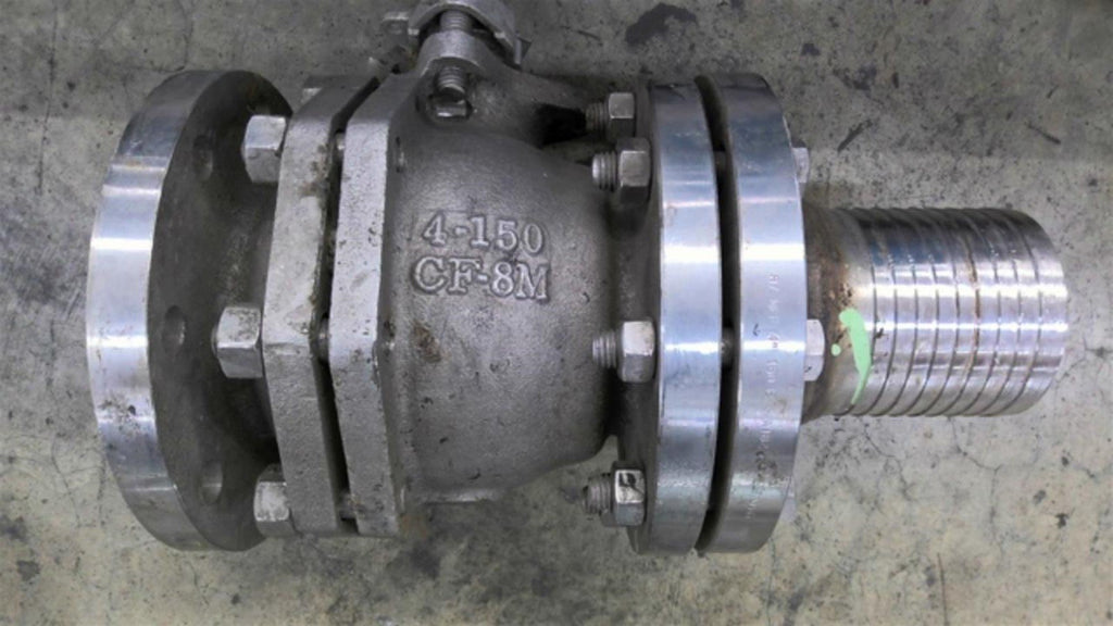 4-150 CF-8M Flanged Ball Valve