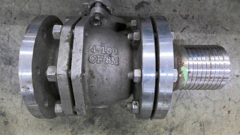 4-150 CF-8M Flanged Ball Valve