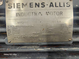 Siemens-Allis RGZZ 200 Hp AC Motor 460 Volts 1800 Rpm 4P 447T Frame