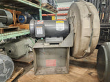 Baldor M3610T 3 Hp AC Motor 230/460 Volts Blower 3600 Rpm 6x7 1/2" ports