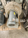 Baldor M3610T Blower 3 Hp 230/460 Volts 6x7 1/2