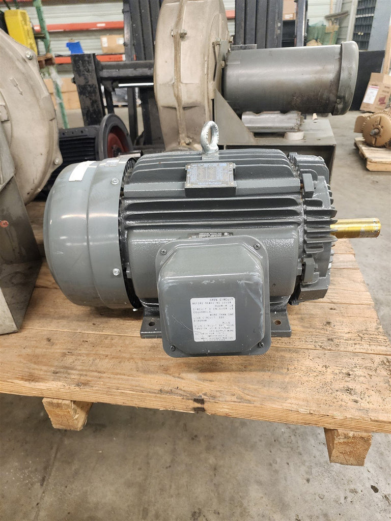 Teco Westinghouse AEGGSP 20 Hp AC Motor 230/460 Volts 3600 Rpm 2P 256T Frame