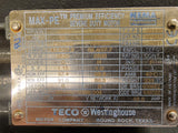 Teco Westinghouse AEGGSP 20 Hp AC Motor 230/460 Volts 3600 Rpm 2P 256T Frame