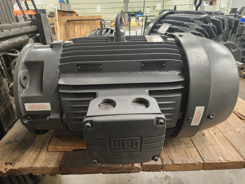 WEG 8.5/33 Kw AC Motor 480 Volts 1800/3600 Rpm 4/2P 200L