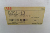 ABB B9S1-1J Enclosed Starter 600 Volts 2 Hp 3 Phase 120 v Coil