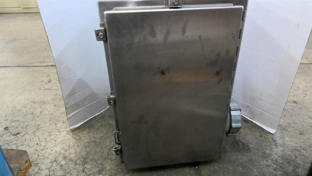 Hoffman A-24H1608SSLP Electrical Enclosure 24x16x8