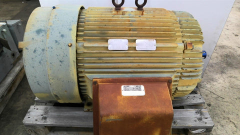 Reliance Electric 7MN445153 200hp AC Motor 1800rpm 4p 3ph 447TS 460v TEFC 60hz